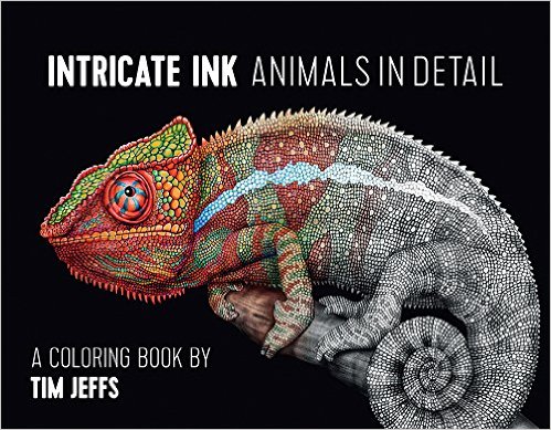 Intricate Ink - Animals in Detail Coloring Book